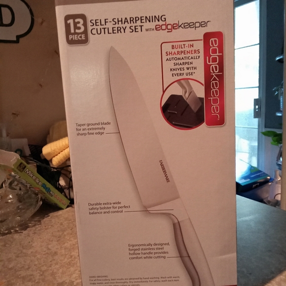 Faberware Stainless Steel 13pc. Self Sharpening Knife Set - Picture 3 of 3